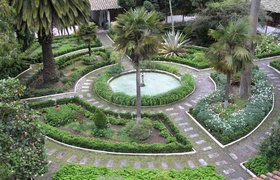 Hacienda La Cienega Gartenanlage