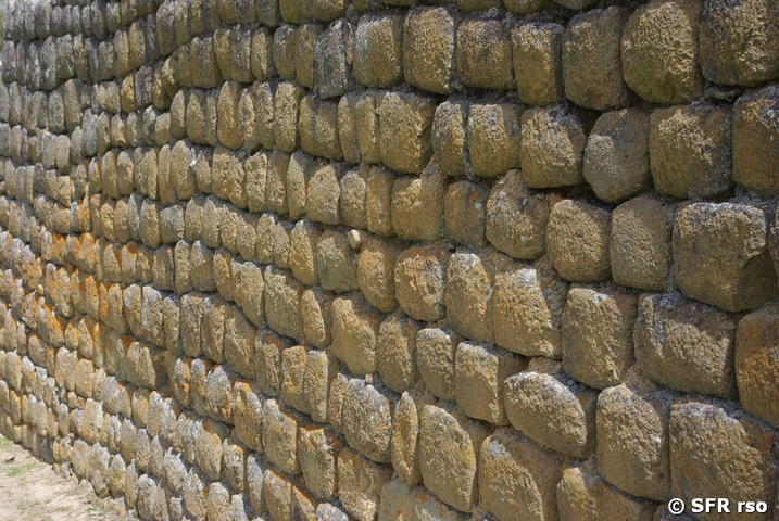 Mauer der Inkafestung, Ecuador