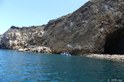 Küstenfahrt in Punta Vicente Roca, Galapagos