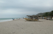 Playa Matal Pazifikküste, Ecuador