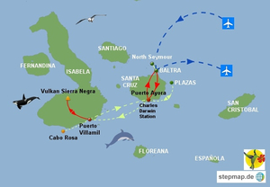 Galapagos Spezial Karte