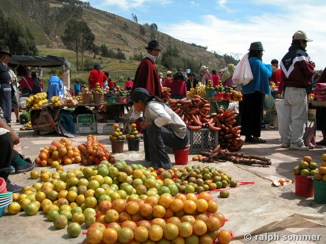 Früchte auf Boden in Ecuador