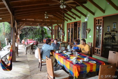 Restaurant am Pazifik in Ecuador