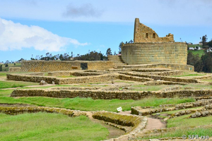 Ruinen mit Sonnentempel, Ingapirca, Ecuador