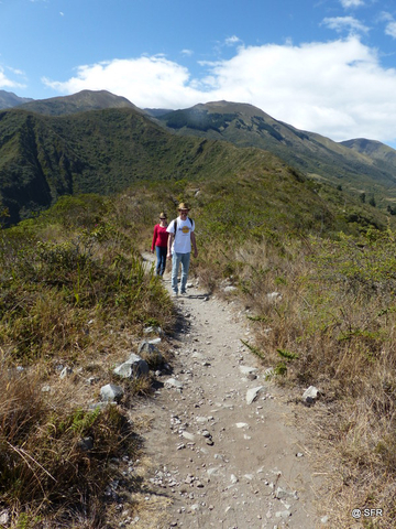 Cuicocha Kraterwanderweg, Ecuador