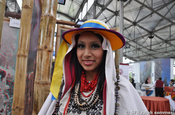 Indigena in Chimborazo, Ecuador