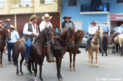 Reiterfest in Monterrey, Ecuador