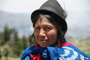 Indigene Frau