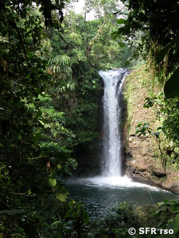 Wasserfall Shishink in Ecuador