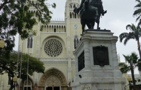 Reiterstatue Simon Bolivar