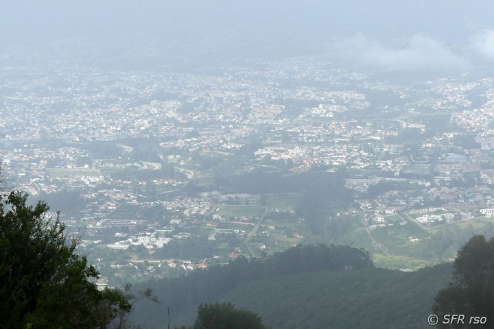 Blick vom Ilalo, Ecuador