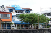 Gebäude in Baquerizo Moreno, Galapagos