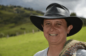 Cowboy in Ecuador