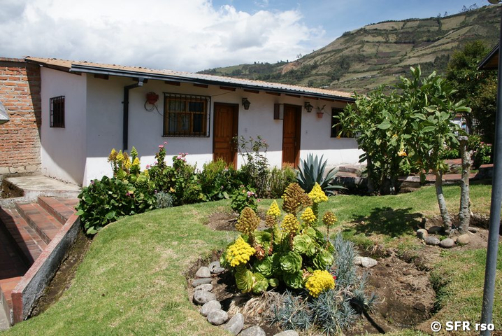 Garten Casa del Sol in El Àngel in Ecuador 