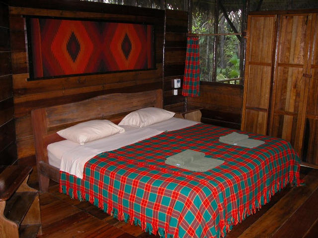 Ehebett Sacha Lodge Ecuador