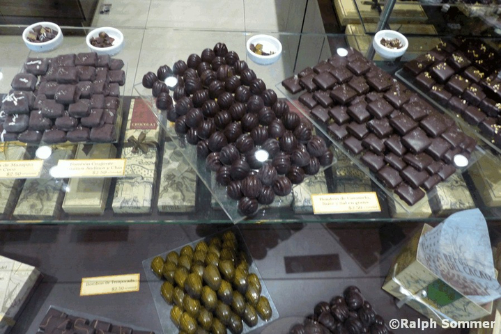 Flughafen Schokolade in Ecuador
