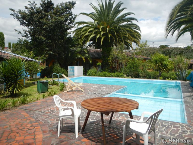 Pool Hosteria Sommergarten Ecuador