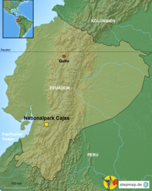 Stepmap Karte Nationalpark Cajas