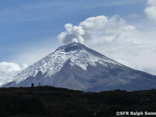Vulkan Cotopaxi aktiv