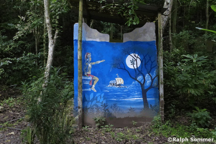 Mural Toilette Lola Loor Ecuador