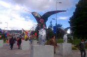 Kolibri Ausstellung in Ecuador