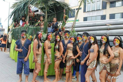 Karneval im Urwald von Ecuador