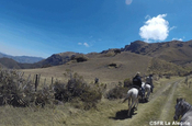 Ausritt im Andenhochland Ecuadors