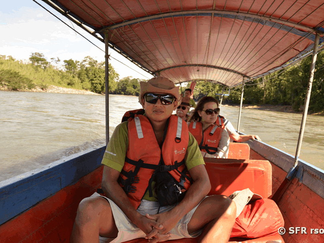 Rio Napo Bootsfahrt Ecuador