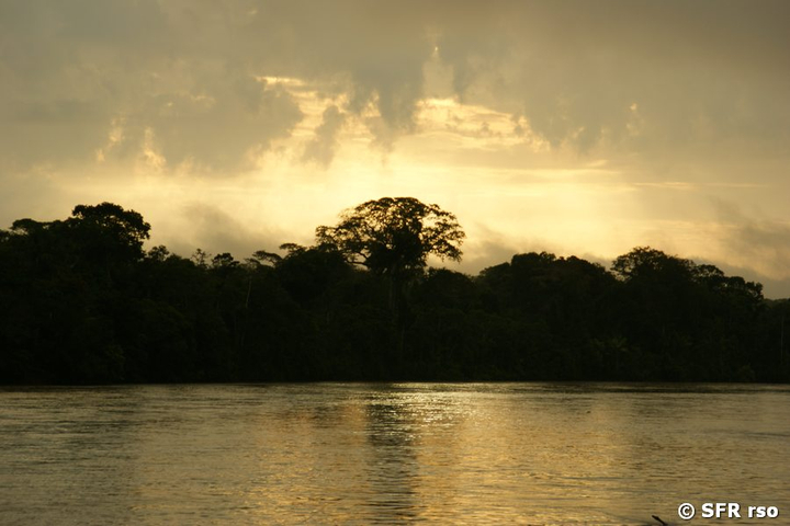 Sonnenaufgang in Ecuador