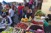 Obstmarkt Sangolqui Ecuador