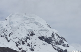 Gletscher am Vulkan Antizana
