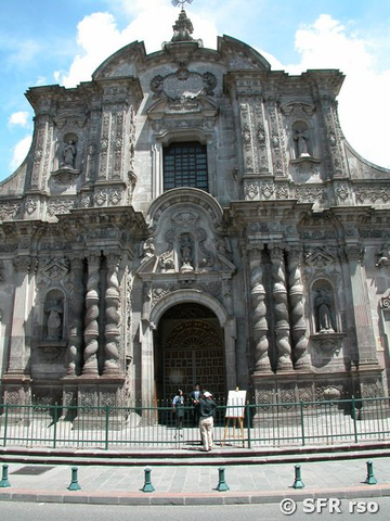 Compania Kirche bei Quito, Ecuador