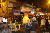 Mitternacht Silvester in Ecuador