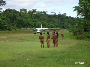 Ankunft bei den Huaorani