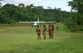 Ankunft bei den Huaorani
