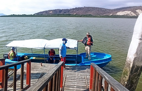 Fähre Pazifikküste Ecuador