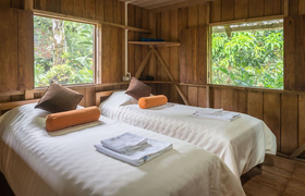 Lodge Hakuna Matata Ecuador Standard-Zimmer mit Einzelbetten