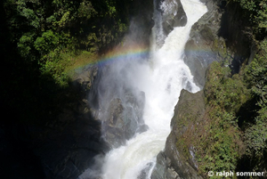 Wasserfall Pailón del Diablo