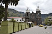 Kathedrale in Banos de Agua, Ecuador
