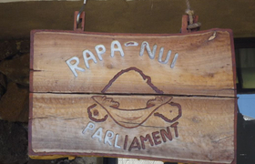 Rapa Nui Schild