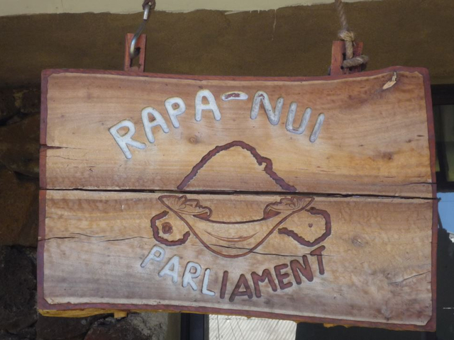 Rapa Nui Schild