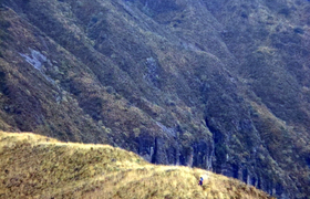 Blick ins Tal Ecuador