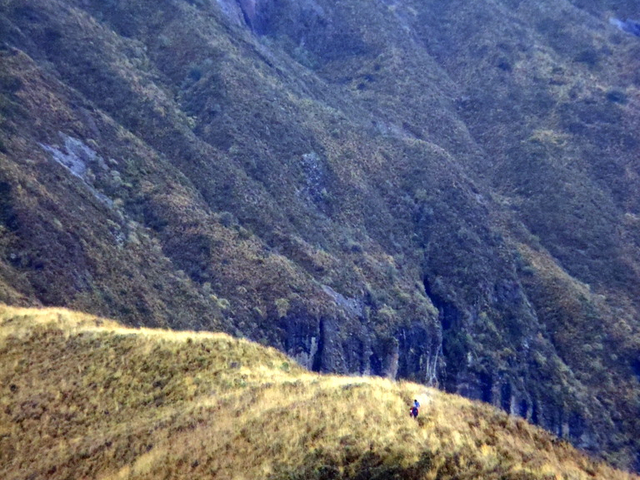 Blick ins Tal Ecuador