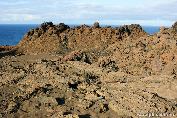 Schweißschlackenkegel auf der Insel Bartolome Galápagos