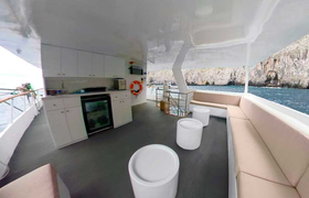 Yacht M/Y Aqua Galapagos Sitzecke