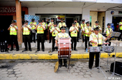 Polizeiorchester Puerto Quito, Ecuador