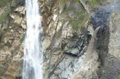 Agoyan Wasserfall in Ecuador