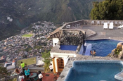 Wunderschoene Aussicht Hosteria Luna Runtun Ecuador 