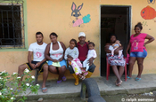 Familie in Monterrey, Ecuador