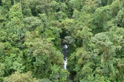Tarabita Fahrt Canyon, Ecuador